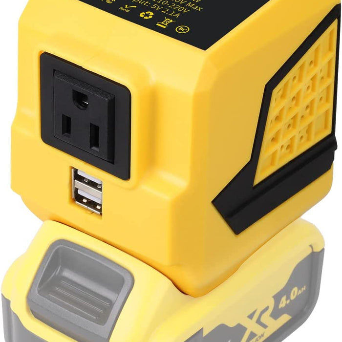 Modify Dewalt Battery generator: 18V to 120v Battery Inverter Power station - Mellif Tools