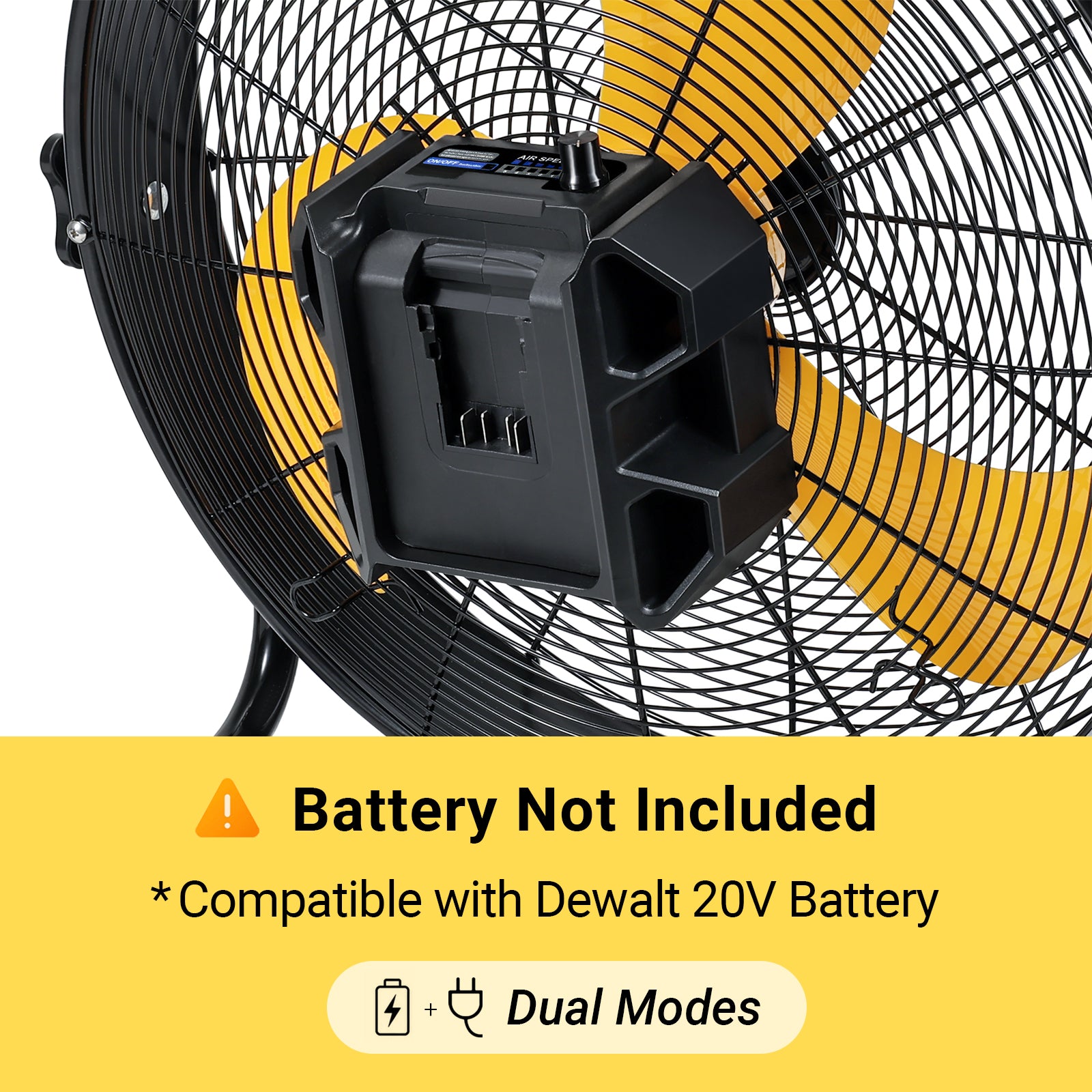 Mellif MFFS01-18 Hybrid 20V Portable Fan