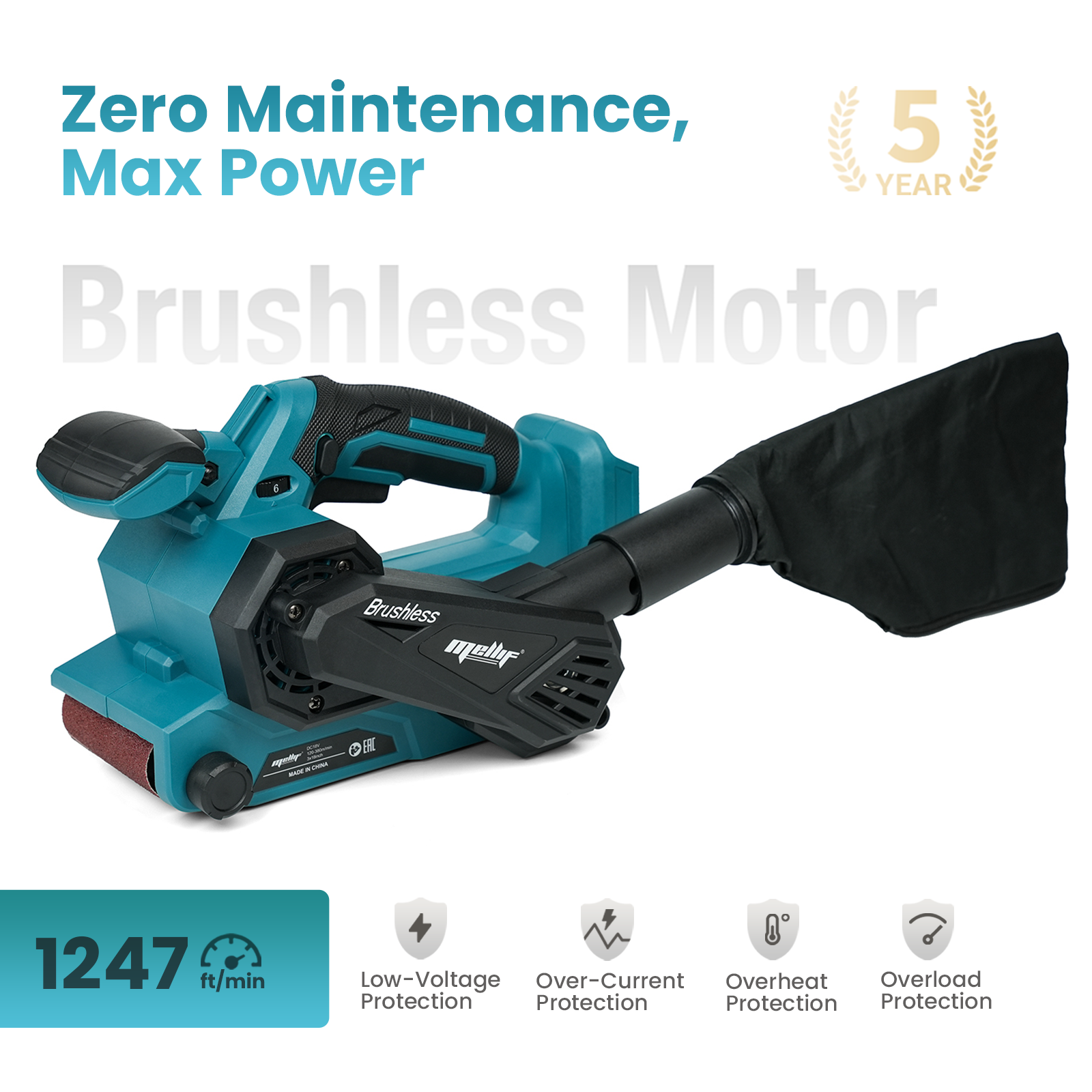 Mellif MFBS03 Belt Sander