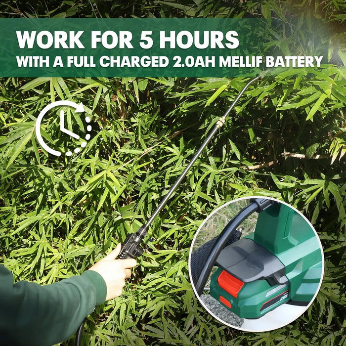 1 Gallon Battery Powered Sprayer Compatible with Makita 18V Battery Mellif Tools