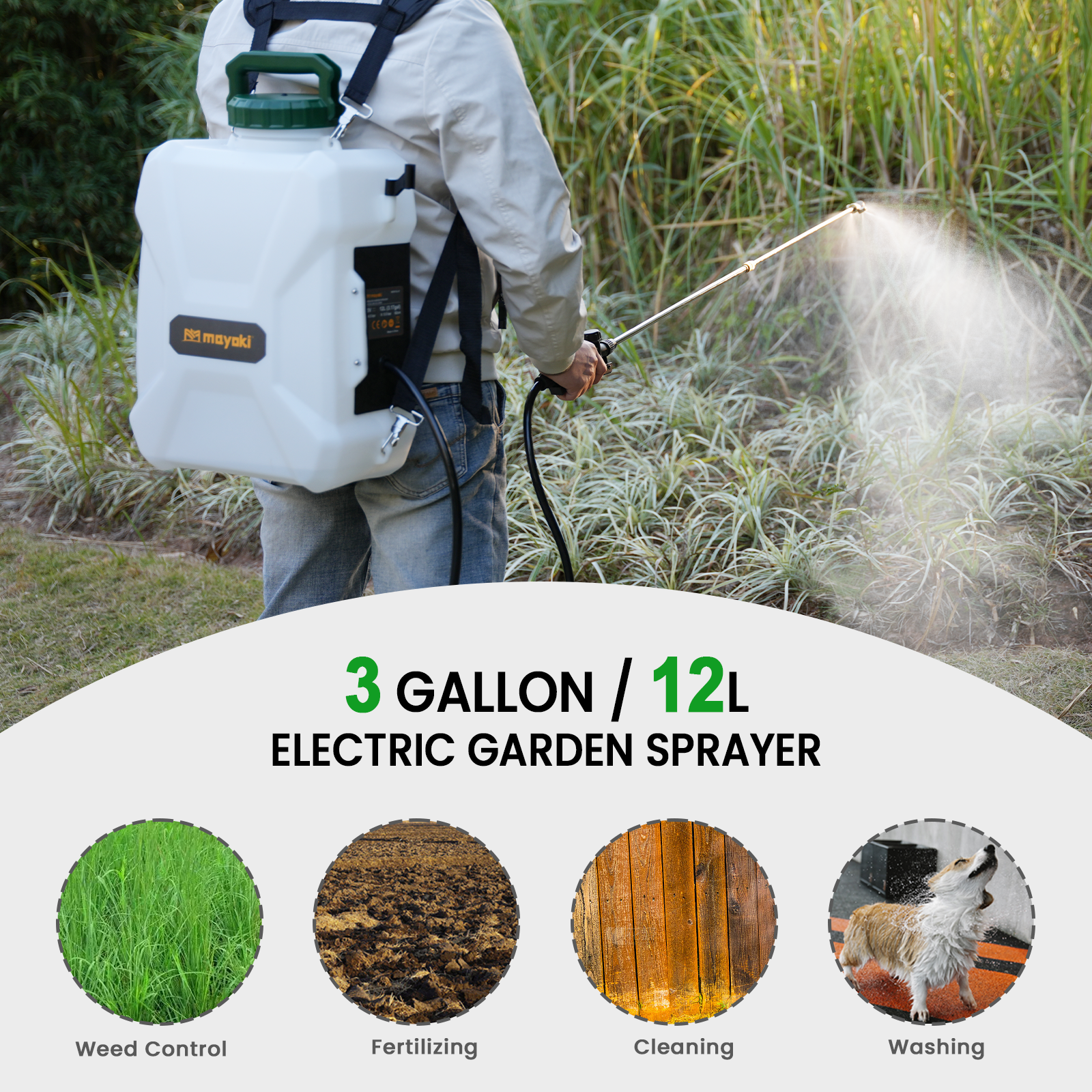 Mellif MFSPR12-03 Backpack Sprayer