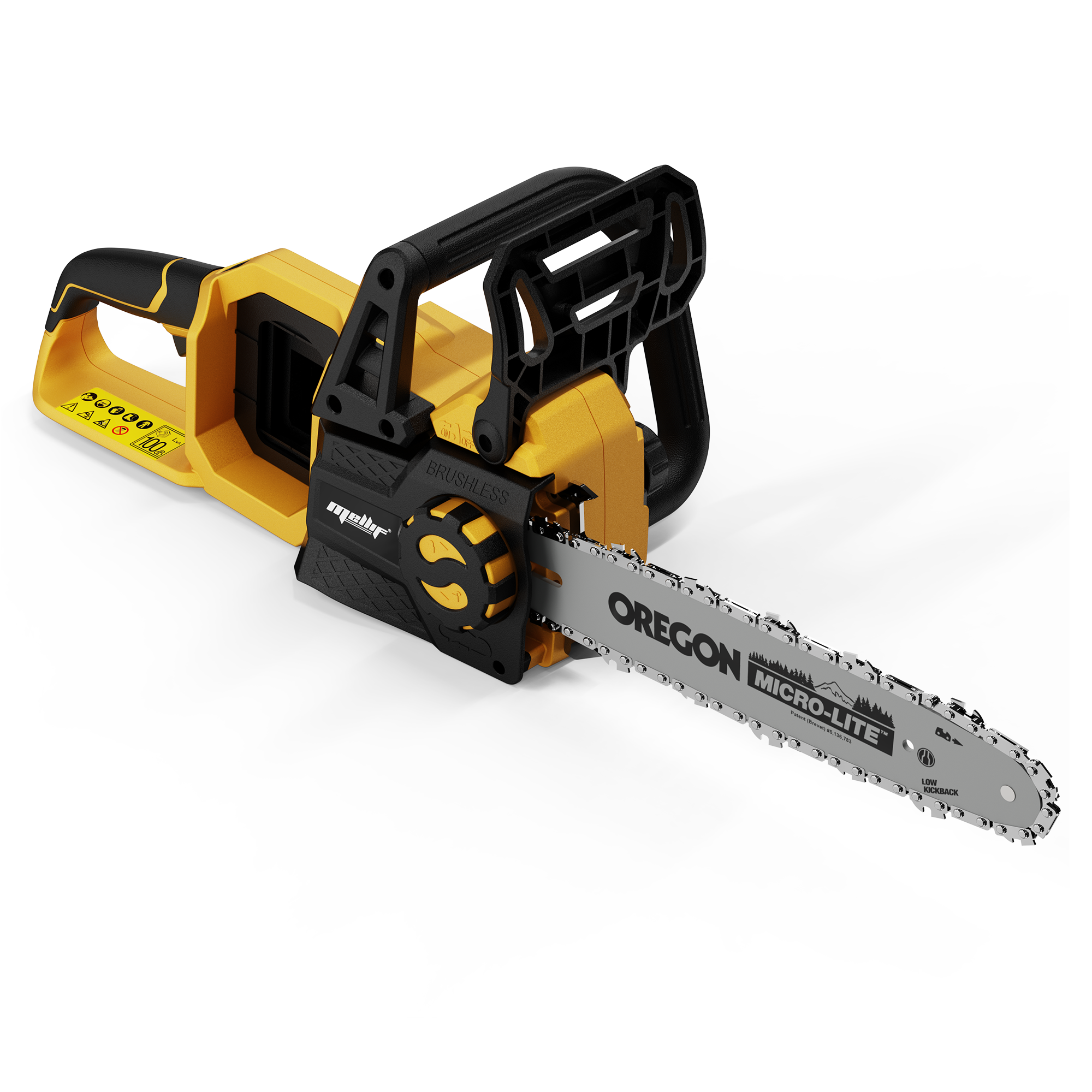 Mellif 40V 16 Inch Chainsaw,Compatible With DeWalt Battery