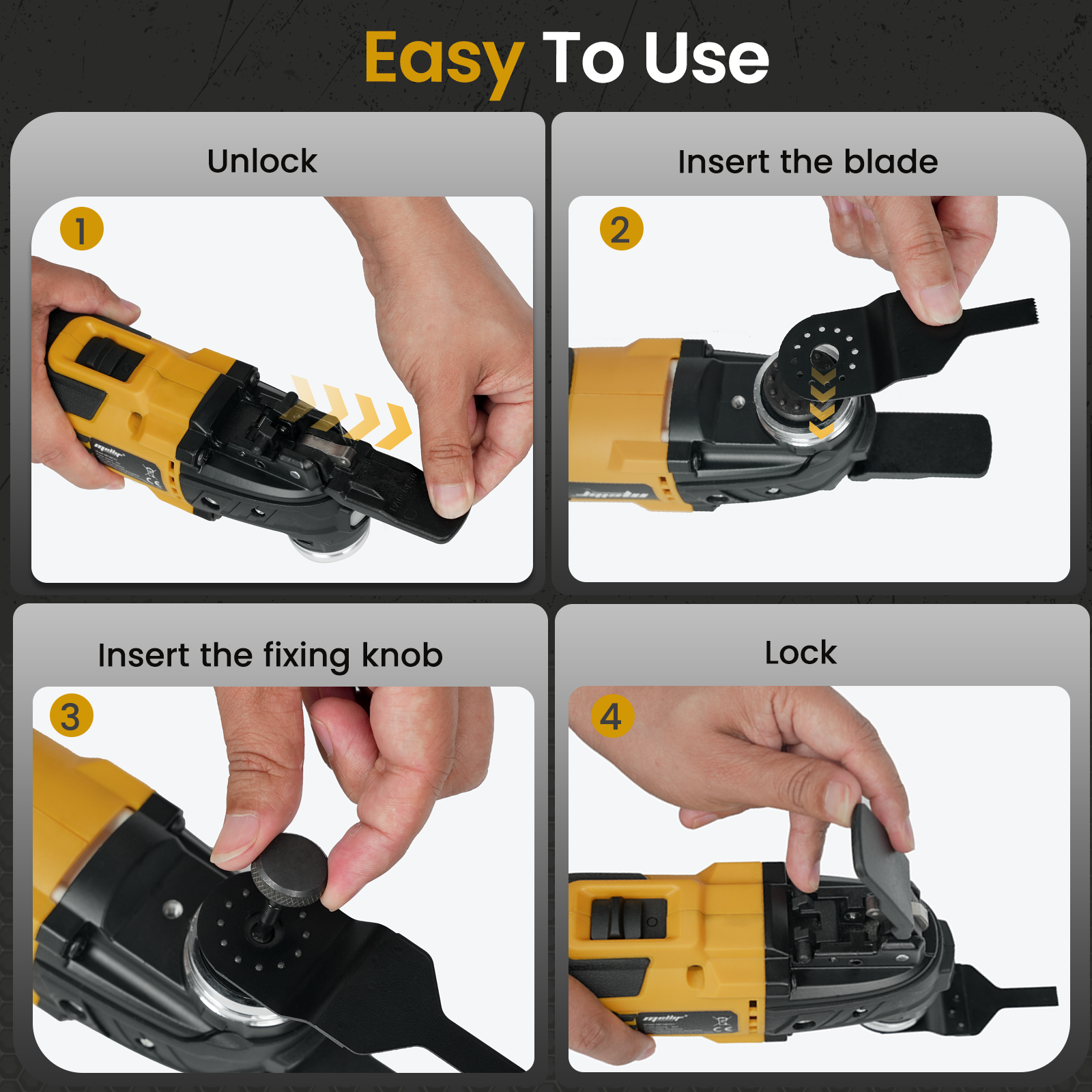 Mellif MFOMT01 Oscillating Multi Tool