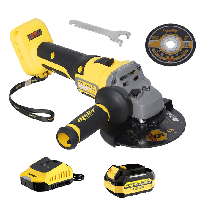 Mellif Cordless Angle Grinder, Compatible with DeWalt 20V Battery