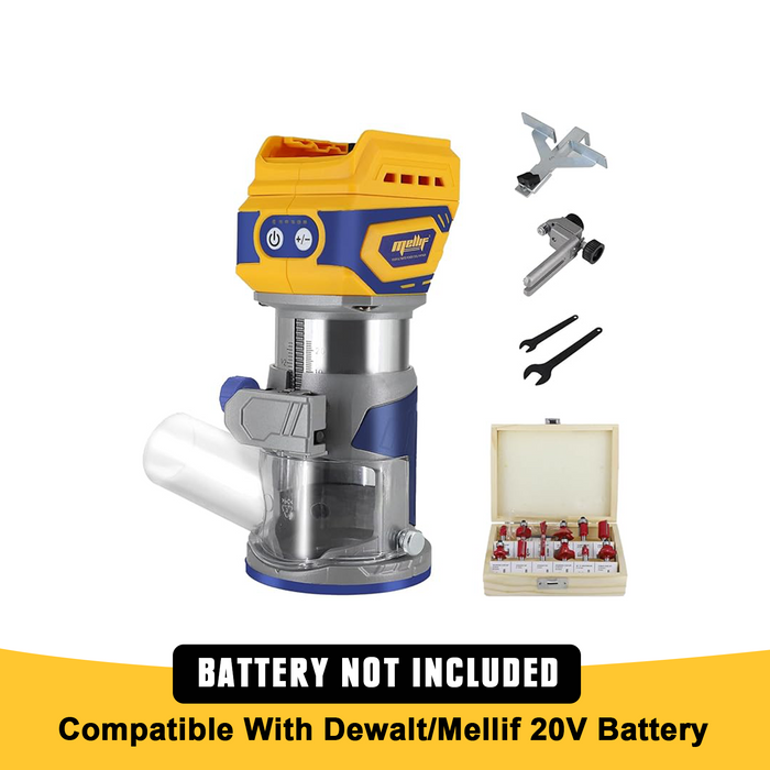Mellif Compact Router,DeWalt Compatible(Tool Only)