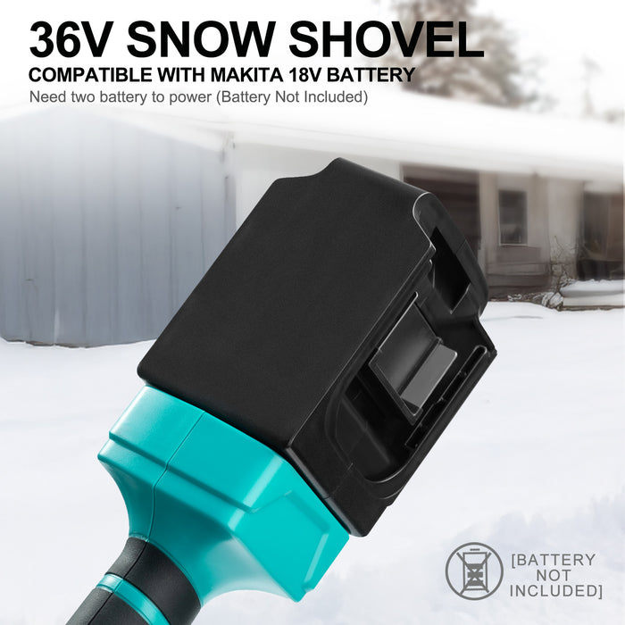 Mellif 36V 13.2‘’ Snow Shovel,Makita Compatible(Tool Only)