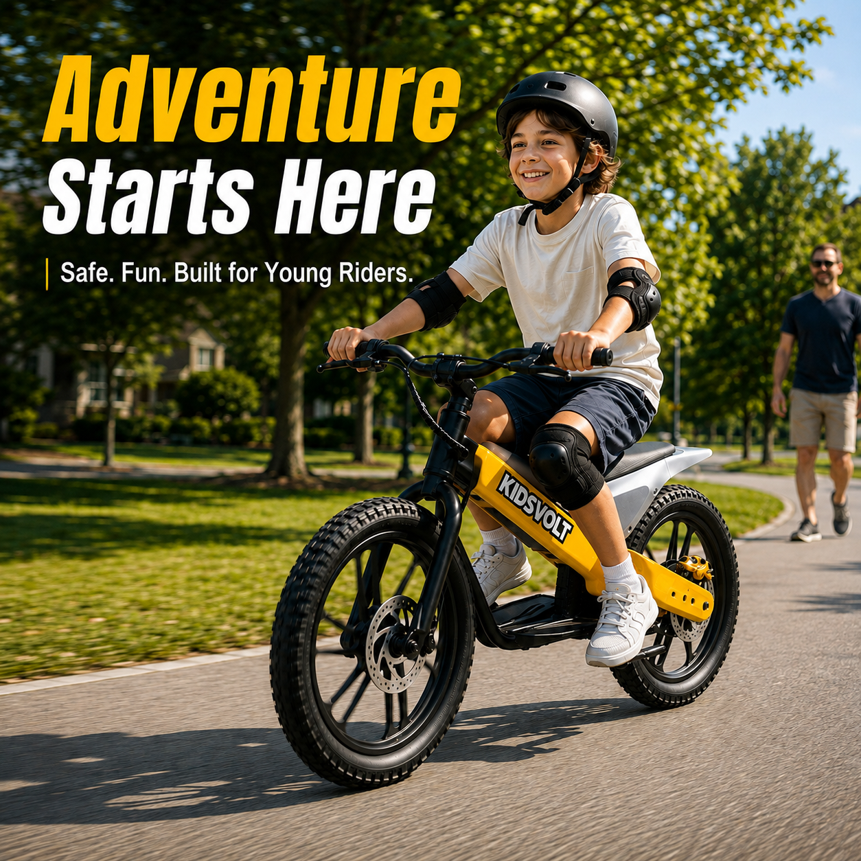 KidsVolt 40V Electric Dirt Bike For Kids(MFTC01)