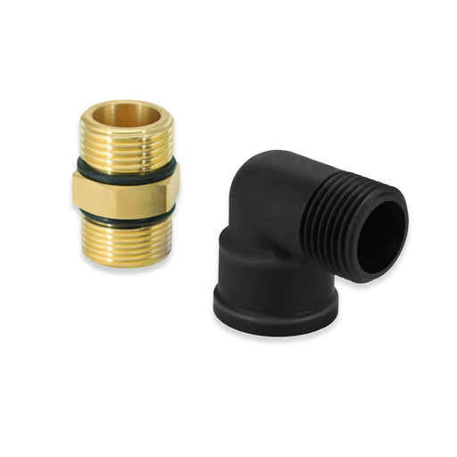 3/4" NH 90 Degree Elbow & Straight Connector Fitting Copper for Mellif Submersible Pump (No Water Pump)