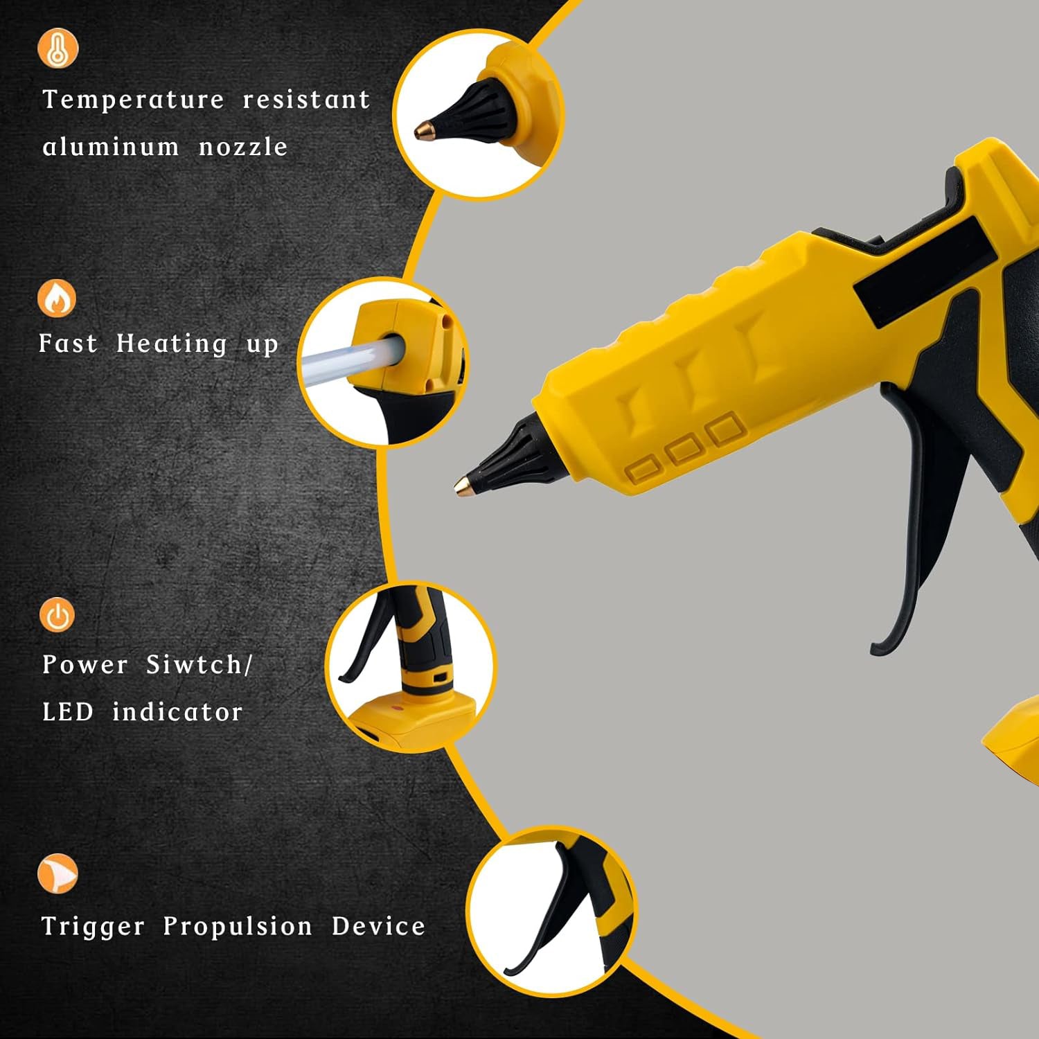 Mellif Hot Glue Gun