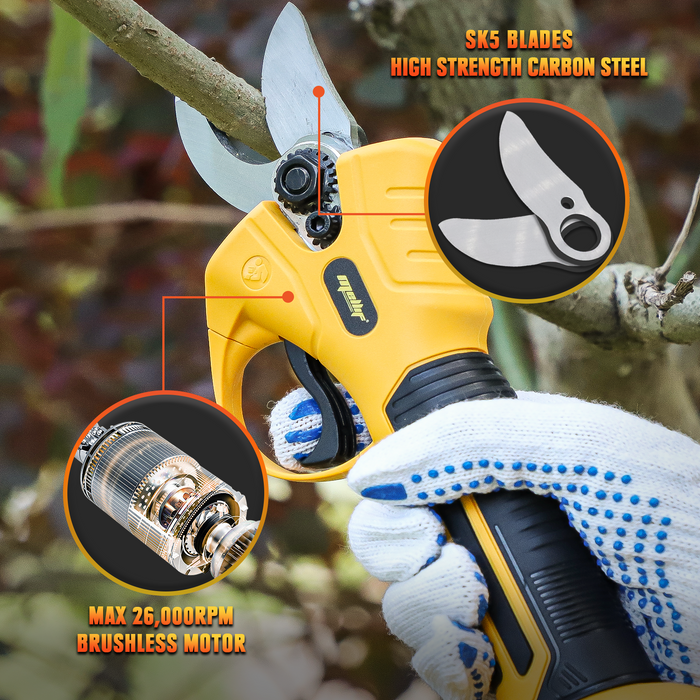 Mellif Cordless Pruning Shear,Compatible With Dewalt 18V/20V Battery(Battery Not Included)