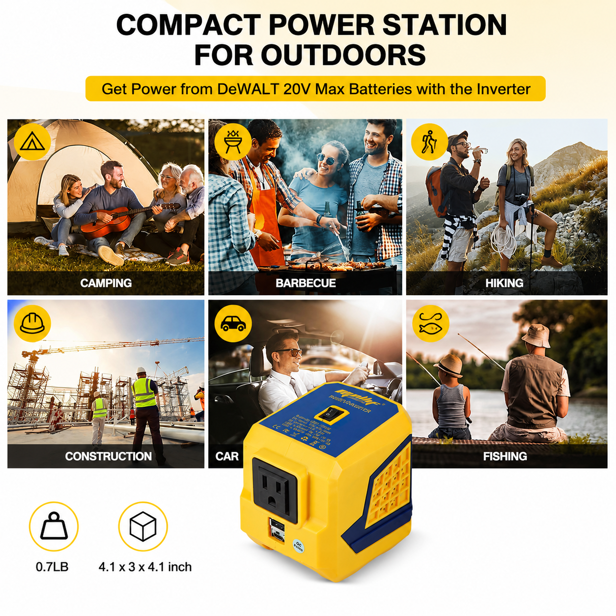 Mellif MFPI01 200W Power Inverter