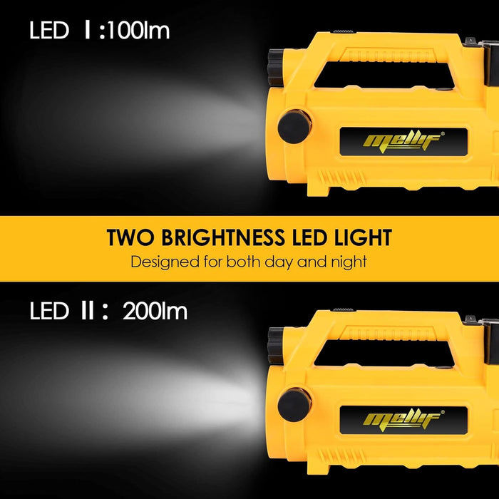 Pompe à eau sans fil Mellif, compatible avec les batteries Dewalt 18 V/20 V max (batterie non incluse)
