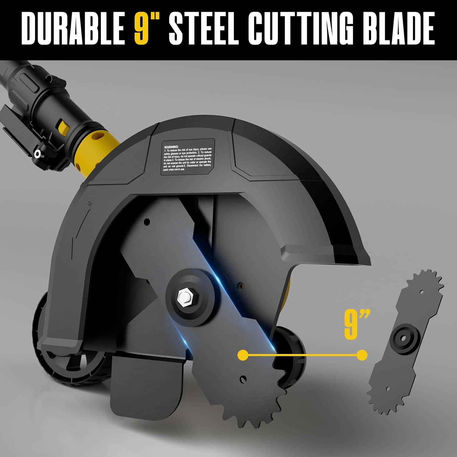 Mellif Brushless Lawn Edger/Trencher,Compatible with Dewalt 20V Max Battery
