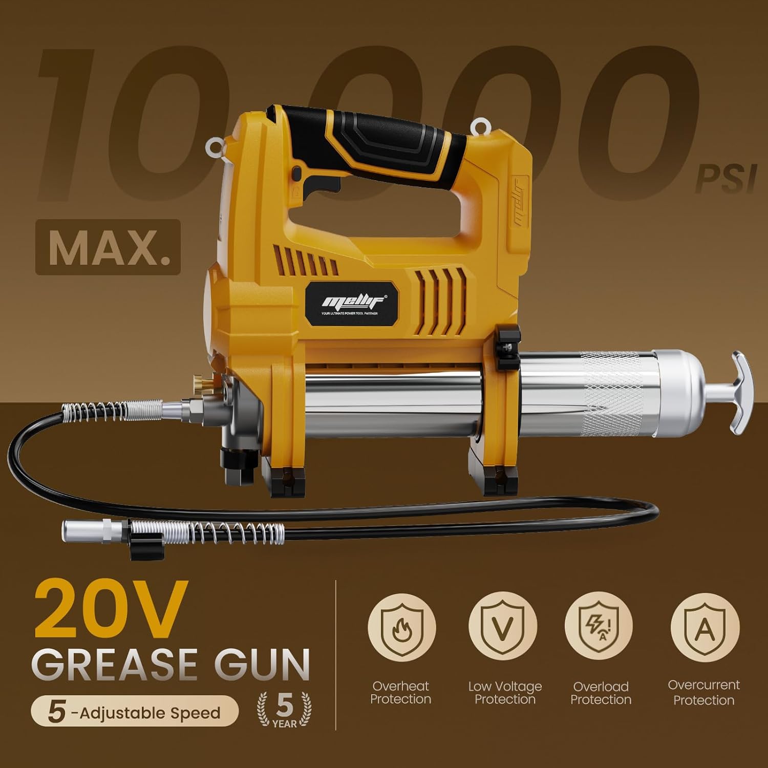 Mellif GRS01 Cordless Grease Gun