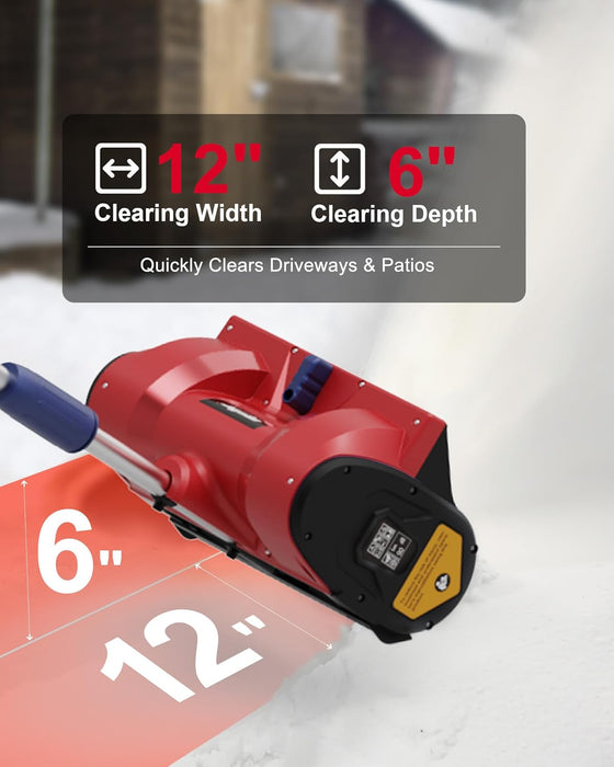 Pelle à neige sans fil Mellif 12 pouces compatible avec batterie Milwaukee 18 V