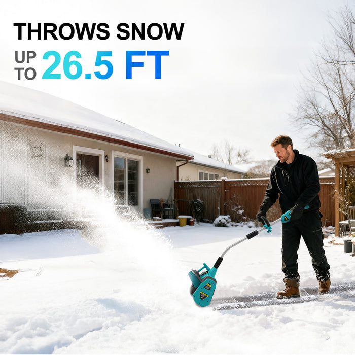 Mellif 36V 13.2‘’ Snow Shovel,Makita Compatible(Tool Only)
