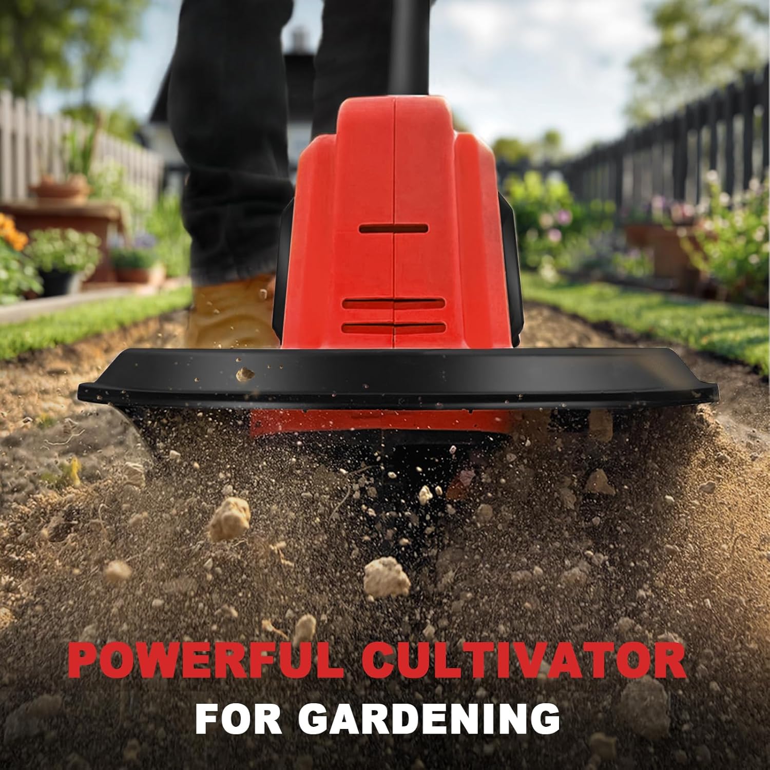 Mellif 270 RPM Garden Tiller