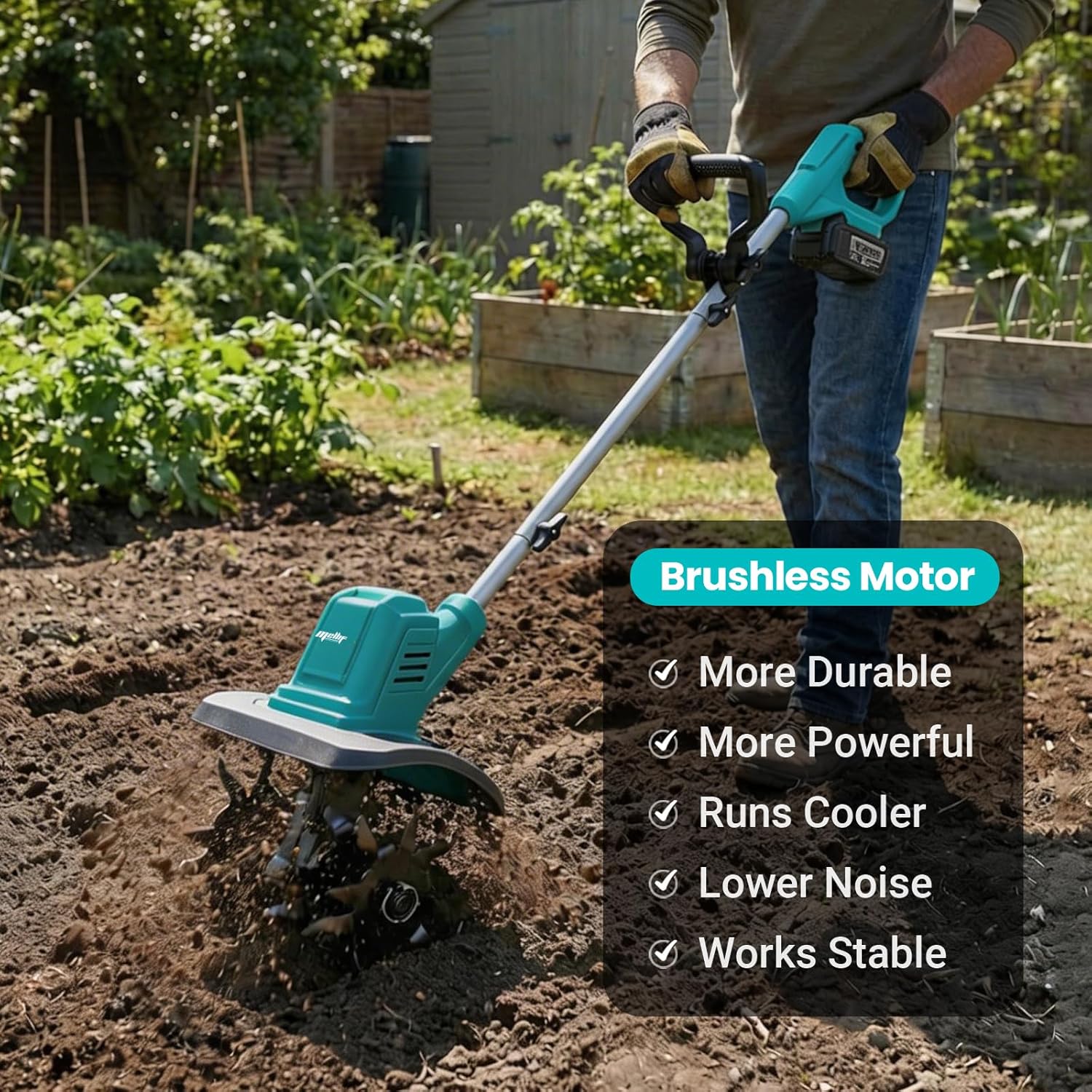 Mellif MFWRTL03 Garden Tiller