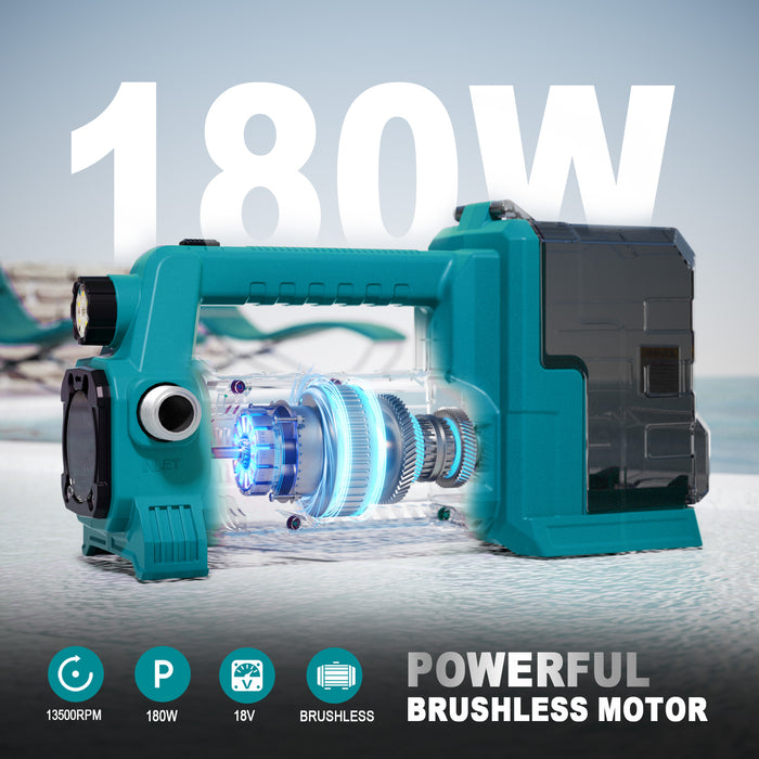 Mellif Water Transfer Pump Pro, Makita Compatible(Tool Only)