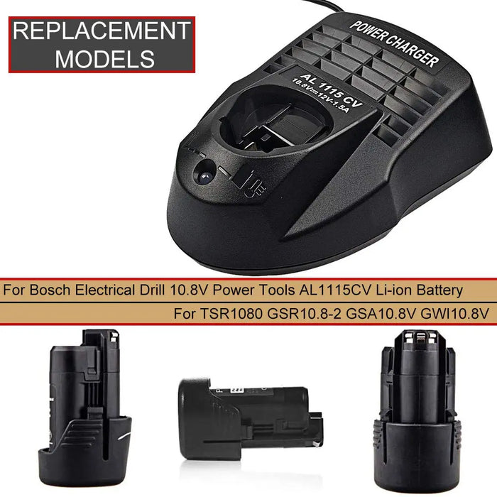 AL1115CV AL1130CV Lithium-Ion Charger for Bosch Lithium Lion Battery BC690 BC330 BAT412A BC430 BAT411 BAT412 BAT413 Mellif Tools