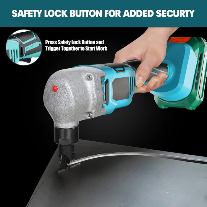 Cordless Nibbler Compatible with Makita 18V Battery Mellif Tools