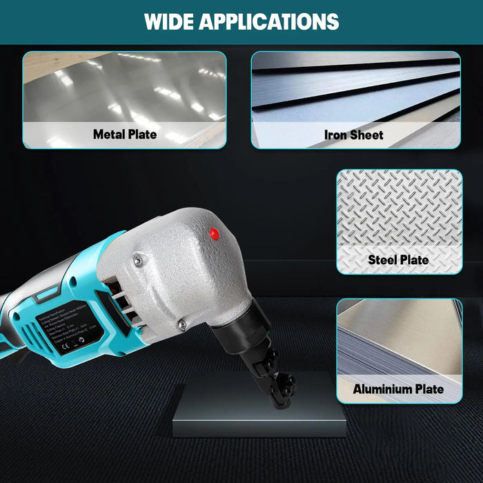 Cordless Nibbler Compatible with Makita 18V Battery Mellif Tools