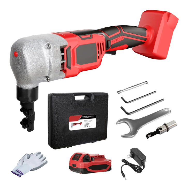 Cordless Nibbler Compatible with Milwaukee 18V Battery Mellif Tools
