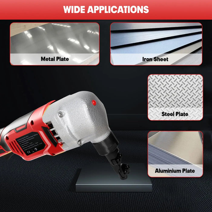 Cordless Nibbler Compatible with Milwaukee 18V Battery Mellif Tools