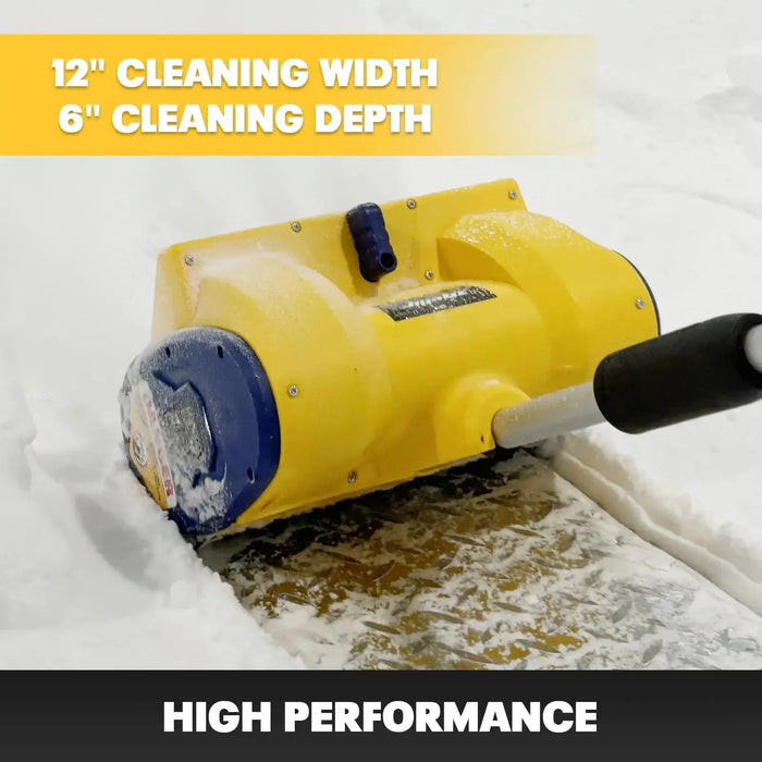 Mellif  13.2 Cordless Snow Shovel  20V *2 Battery(Tool Only) Compatible with Dewalt Battery, Brushless Electric Power Snow Thrower, Handheld Snow Blower with 13.2 Mellif Tools