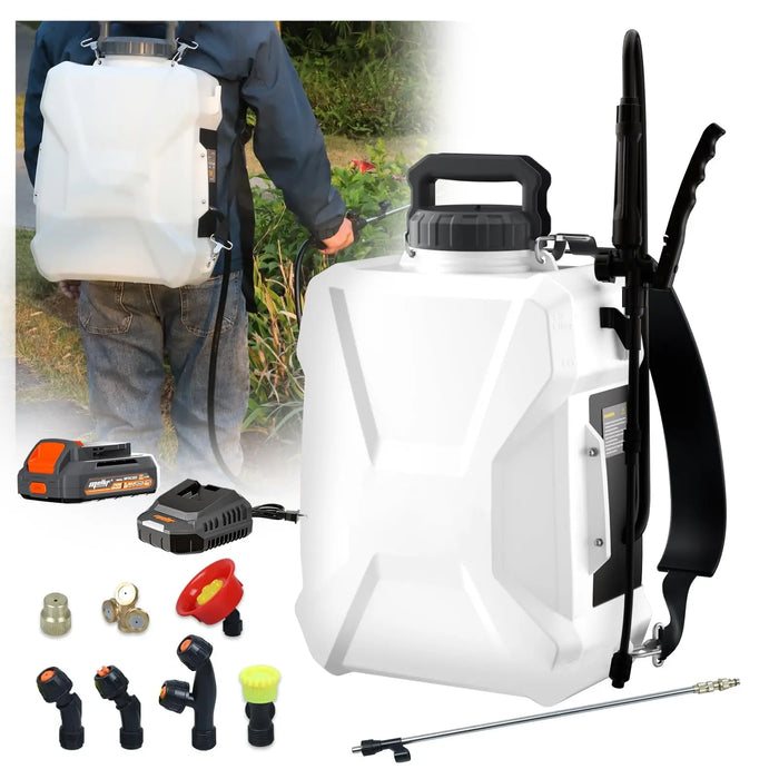 Mellif 3.17 Gallon Battery Powered Backpack Sprayer Compatible with Dewalt 20V Battery Mellif Tools