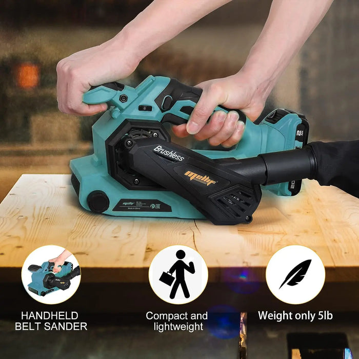 Mellif Battery Belt Sander for Makita Battery 18 V