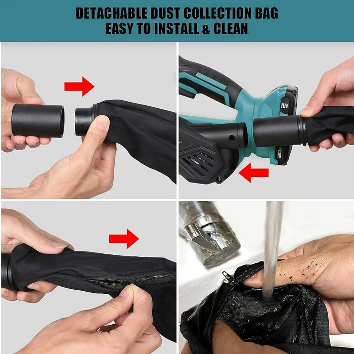 Mellif Battery Belt Sander for Makita Battery 18 V