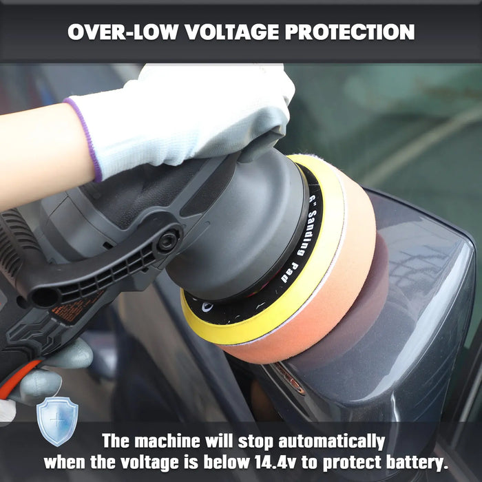 Mellif Buffer Polisher Compatible with DeWalt 20V MAX Battery Mellif Tools