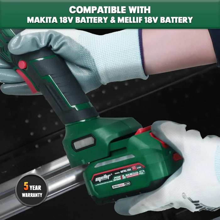 Mellif Car Polishing Machine, Battery Eccentric Polisher with Dual Action Compatible with Makita Mellif Tools