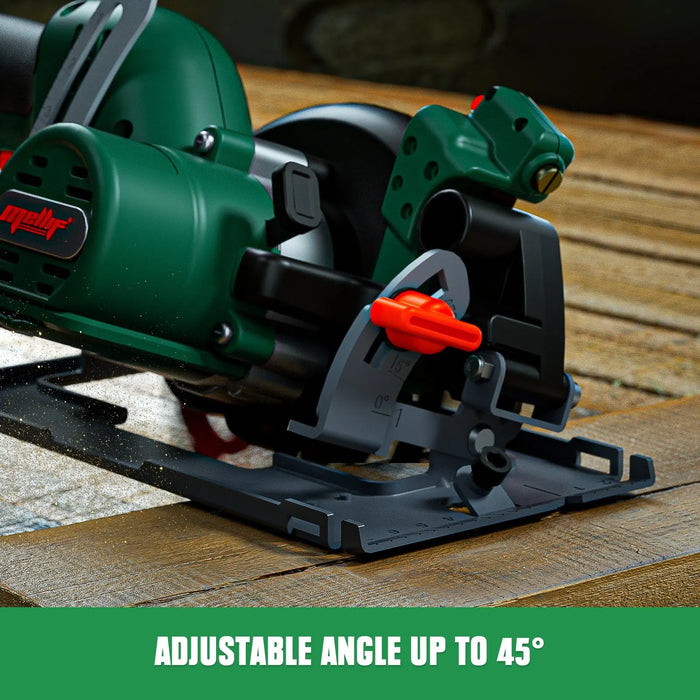 Mellif Circular Saw Cordless compatible with Makita 18V Battery Mellif Tools
