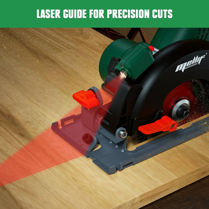 Mellif Circular Saw Cordless compatible with Makita 18V Battery Mellif Tools