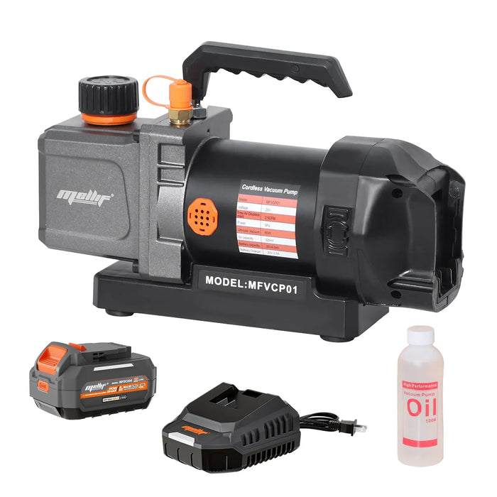 Mellif Cordless 2.5CFM Vacuum Pump Kit Compatible with Dewalt 20V Max Battery Mellif Tools