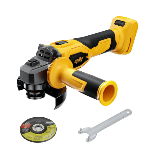 Mellif Cordless Angle Grinder, Compatible with DeWalt 20V Max Battery, 4-1/2-Inch, 8,500RPM Brushless Motor Mellif Tools