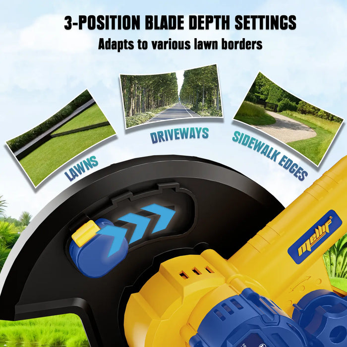 Mellif Cordless  Edger Compatible with Dewalt 20V MAX Battery Mellif Tools