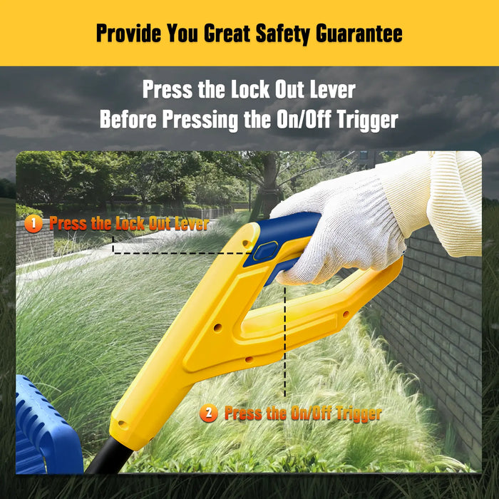 Mellif Cordless  Edger Compatible with Dewalt 20V MAX Battery Mellif Tools
