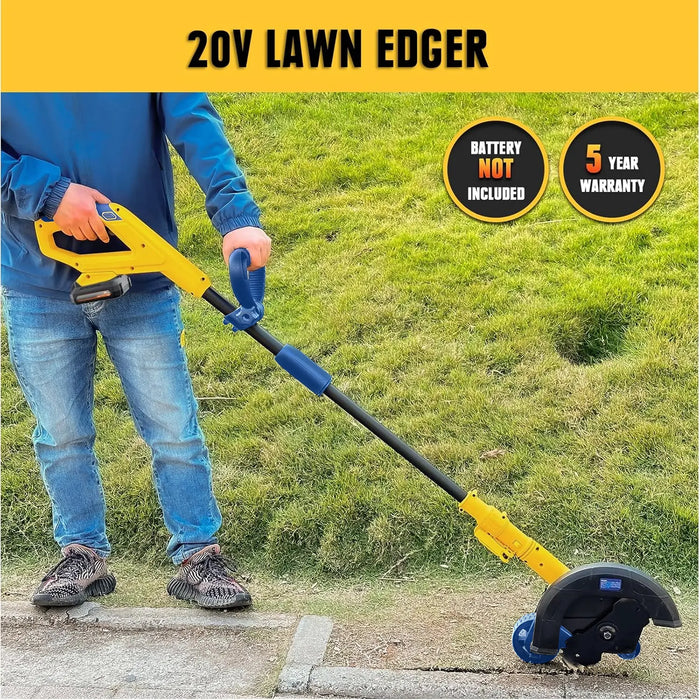 Mellif Cordless  Edger Compatible with Dewalt 20V MAX Battery Mellif Tools