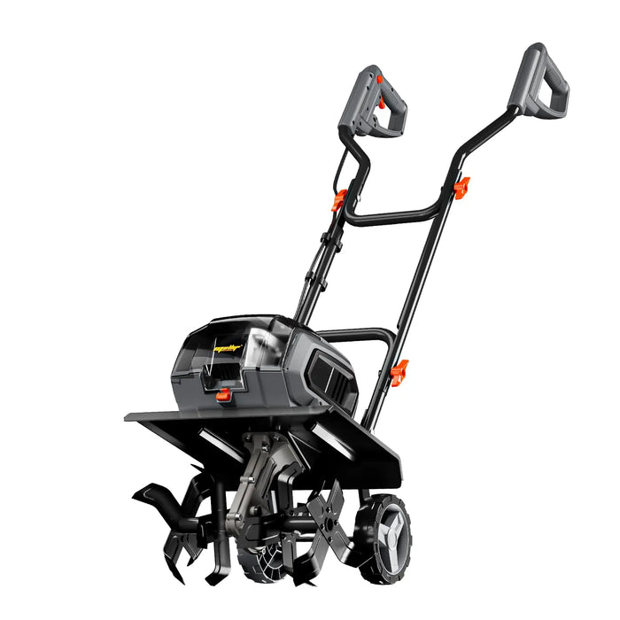 Mellif Cordless Garden Tiller/Cultivator 14.2in Width Compatible with Dewalt 20V Max Battery Mellif Tools