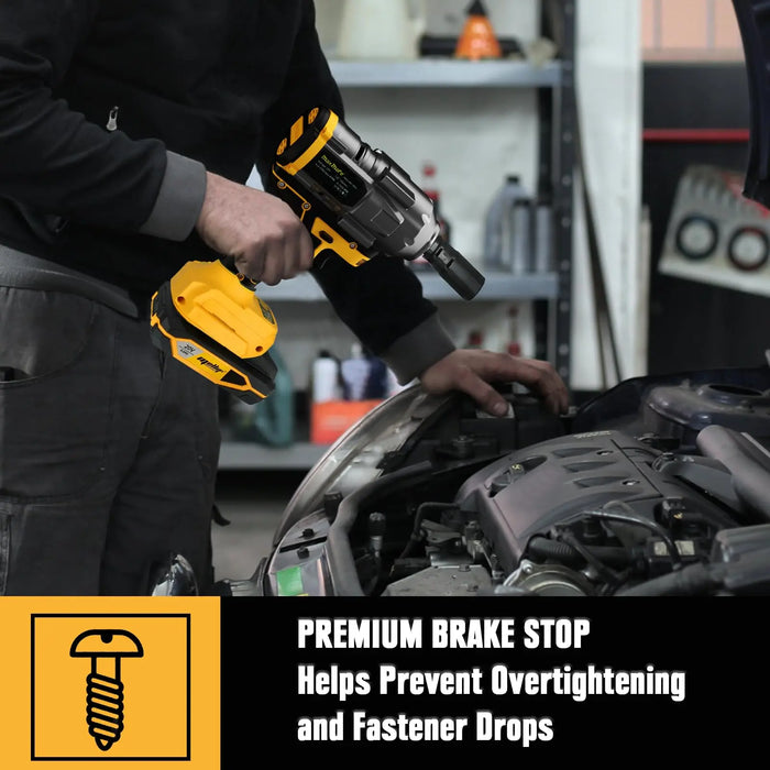 Mellif Cordless Impact Wrench for Dewalt 20V Max Battery