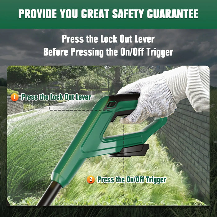 Mellif Cordless Lawn Edger Compatible with Makita 18V Battery(Tool Only) Mellif Tools