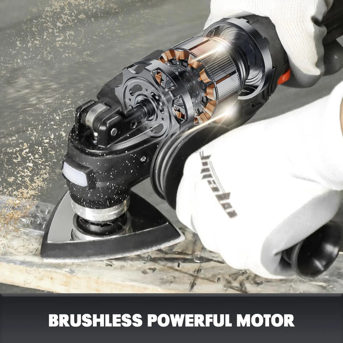 Mellif Cordless Multitool Compatible with Dewalt 18V Batteries Mellif Tools