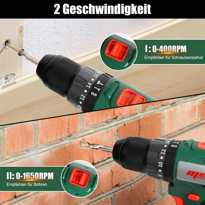 Mellif Cordless Screwdriver Compatible with Makita Battery 18 V Mellif Tools