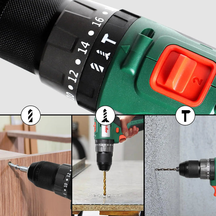 Mellif Cordless Screwdriver Compatible with Makita Battery 18 V Mellif Tools