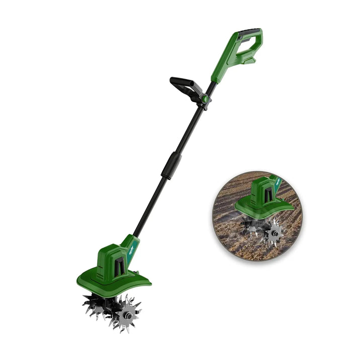 Mellif Cordless Tiller Cultivator Compatible with Makita 18V Battery(No Battery), Electric Garden Tiller w/270 RPM, 48 Steel Tines Mellif Tools