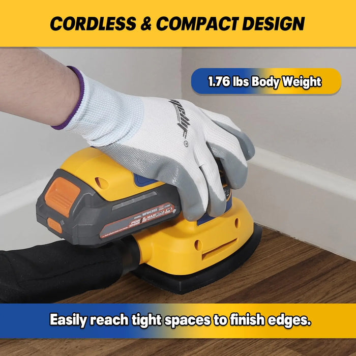 Mellif Detail Sander Compatible with Dewalt/Mellif 18V/20V MAX Battery(Battery Not Included) Mellif Tools