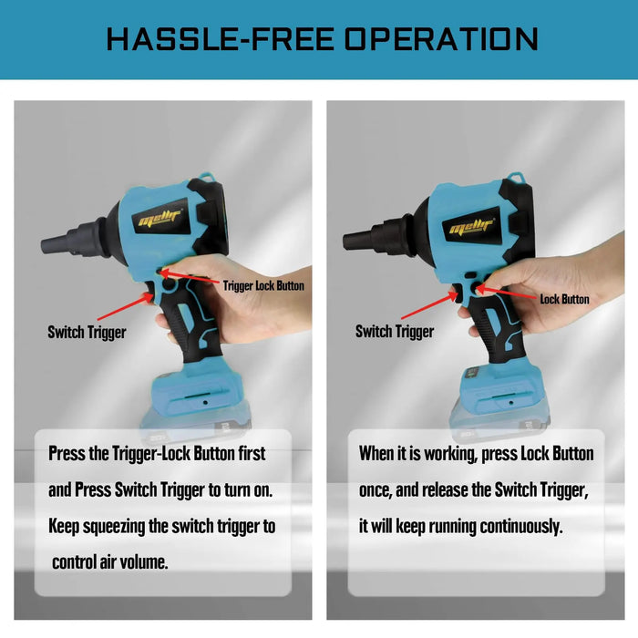 Mellif for Makita 18V Hot Air Heat Gun Cordless